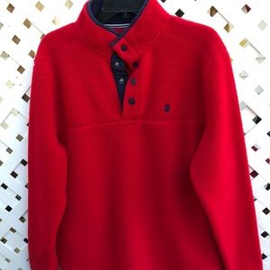 Men’s 3/4 Button Up Izod Pullover